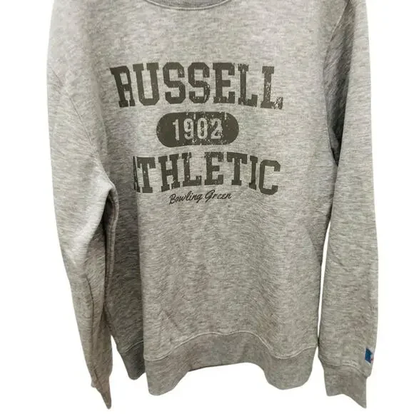 NWOT Russell Athletic Gray Pullover Sweatshirt - Picture 2 of 7